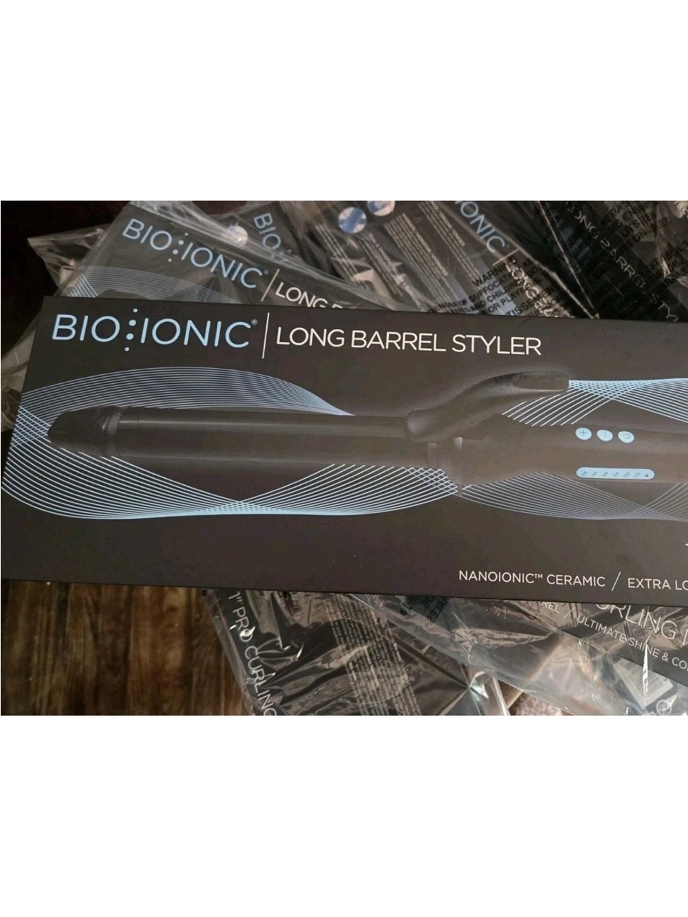 Bio Ionic 1.25 Long Barrel Curling Iron No Box - Picture 2 of 6